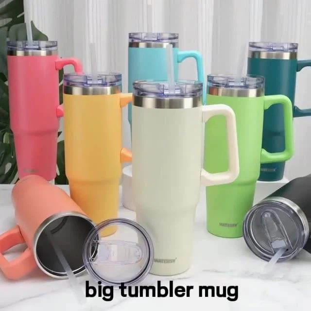 40 ऑउंस स्टेनलेस स्टील वॉटर कॉफी कप