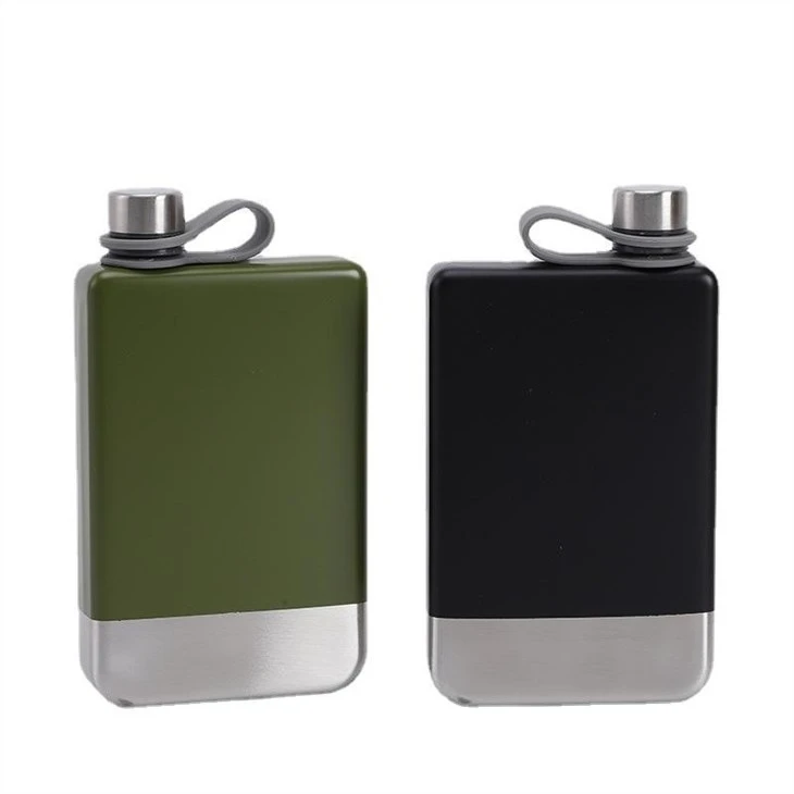 9oz Stainless Steel Liquor Bottle
